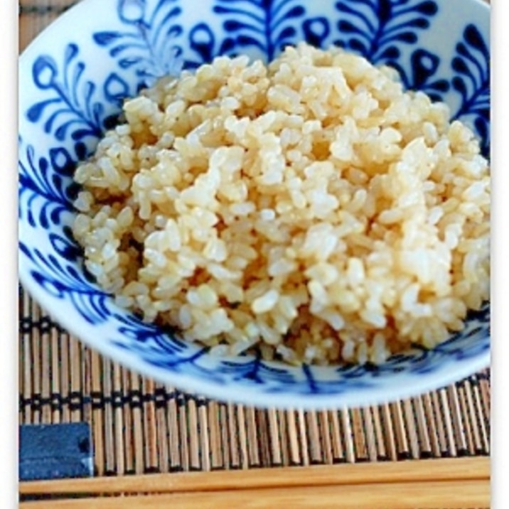 マクロビオティック 圧力鍋で炊く玄米ご飯 レシピ 作り方 By バリ猫 ゆっきー 楽天レシピ